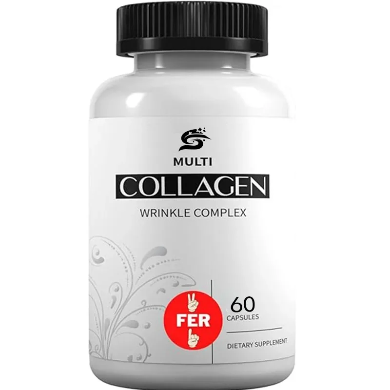 2 For 1 Promo 60 Capsules Of Collagen -6000 Milligrams. Grass Fed Anti-aging Skin, Joints, Tendons