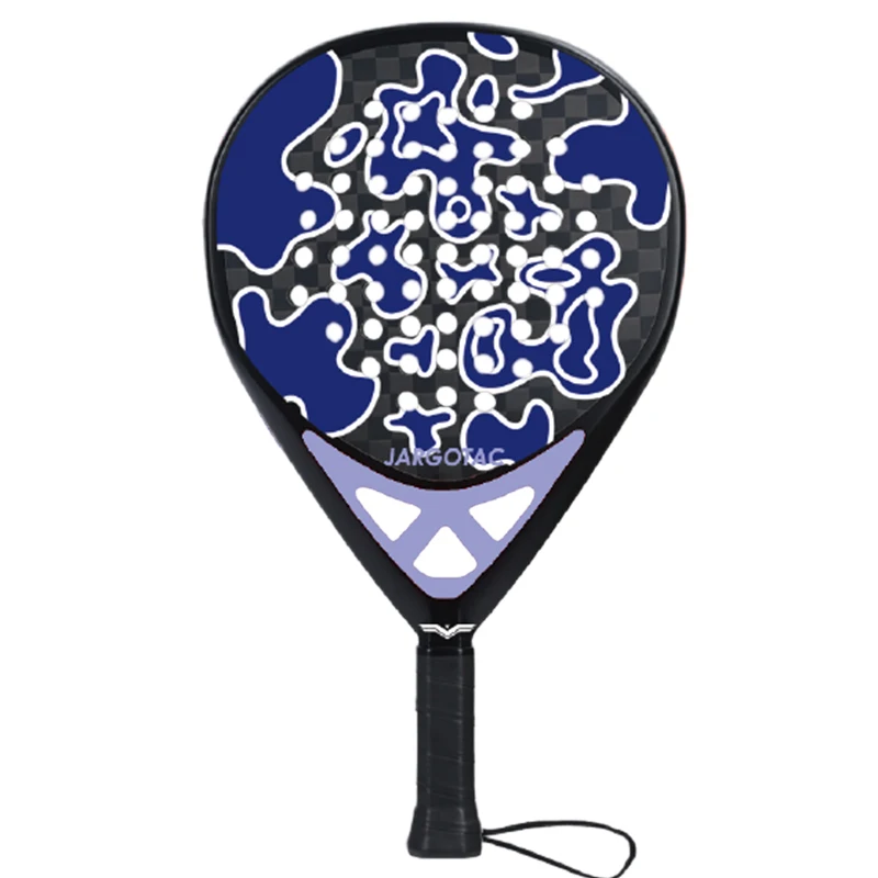 2026 Custom New Arrival 18K Carbon Fiber Paletas De Padel Paddle Padel Racket Sports Tennis Racket EVA Core Low Balance