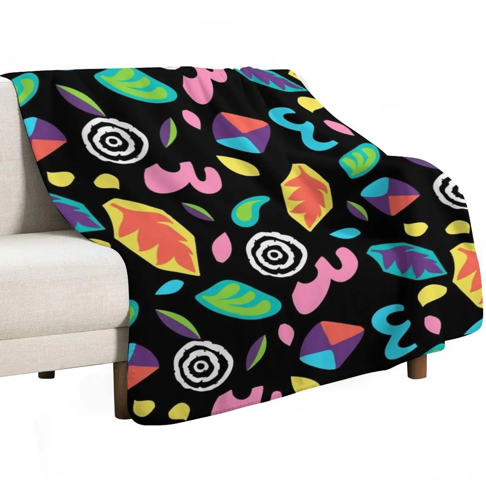 

Eleven romper pattern Throw Blanket Beach Loose Bed Blankets