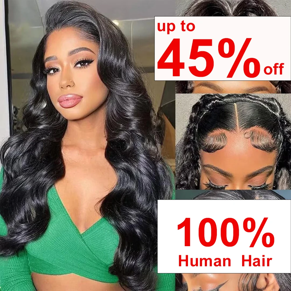 

34 Inch 13x6 HD Lace Front Wig Body Wave Human Hair Wigs Brazilian Human Hair Wig For Women Body Wave Lace Front Human Hair Wig