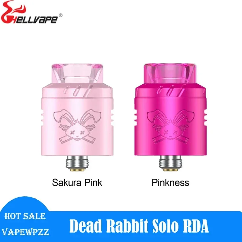 

Оригинальный распылитель Hellvape Dead Rabbit Solo RDA Tank с одной катушкой RDA Vape Распылитель 22 мм с нижней подачей и штифтом BF DIY E Сигареты 810 Drip