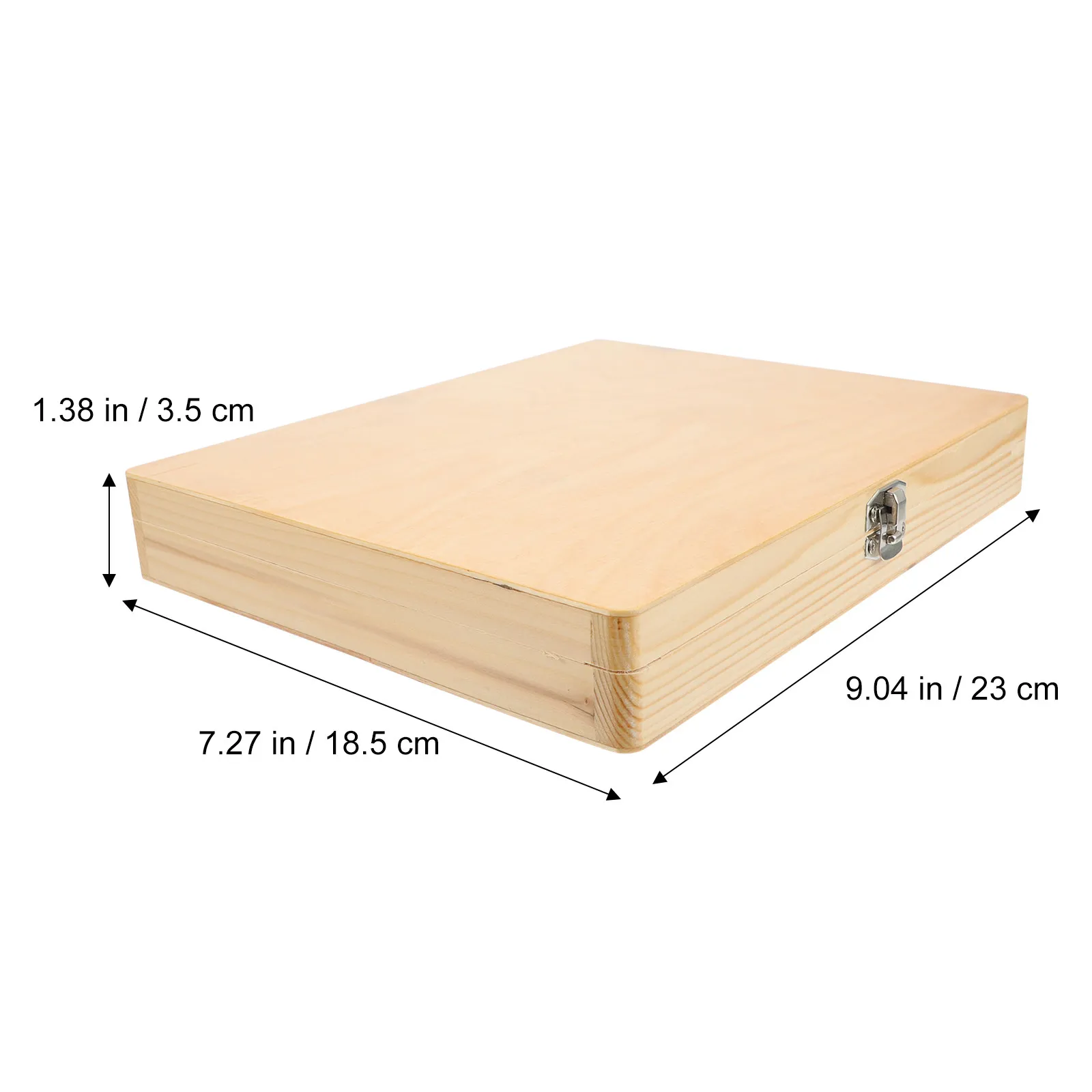 Wooden Microscope Slide Storage Box Premium Specimen Slide Holder with Numbered Slots Content Sheet for Laboratory Teaching