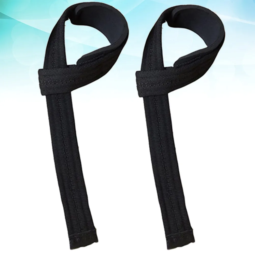 

1Pair Grip Strap Premium Fitness Wrist Wrap Weightlifting Training Equipment Gym Workout Bodybuilding Dumbbell Barbell Support