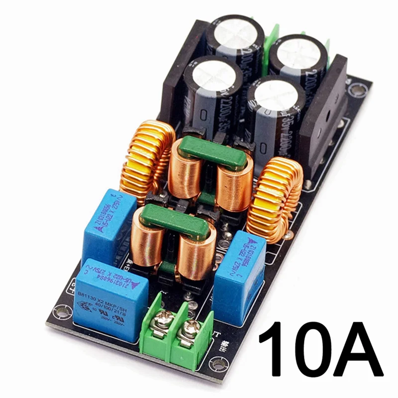 SQPP-AC Filtro EMI Amplificatore di potenza audio EMC EMI Interferenza elettromagnetica Purificare la potenza Modalità differenziale CC comune