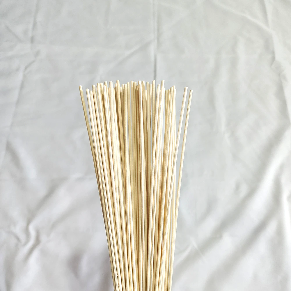 100pcs 20cmx2mm Reed Diffuser Replacement Stick DIY Handmade Home Decor Extra Thin Rattan Reed Oil Diffuser Refill Sticks