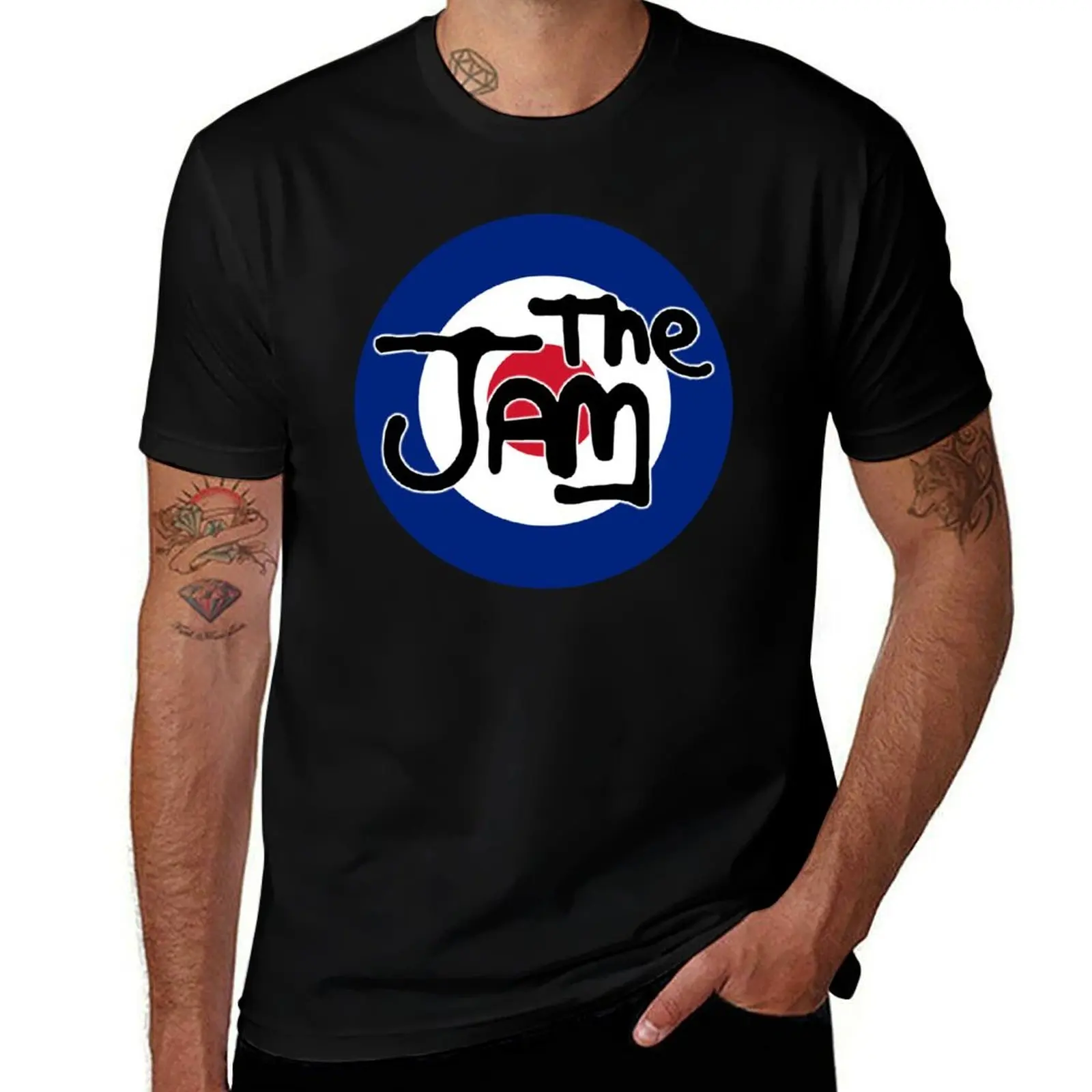The Jam - Mod Target V1 T-Shirt Basic Simple Casual Short Sleeve Tee
