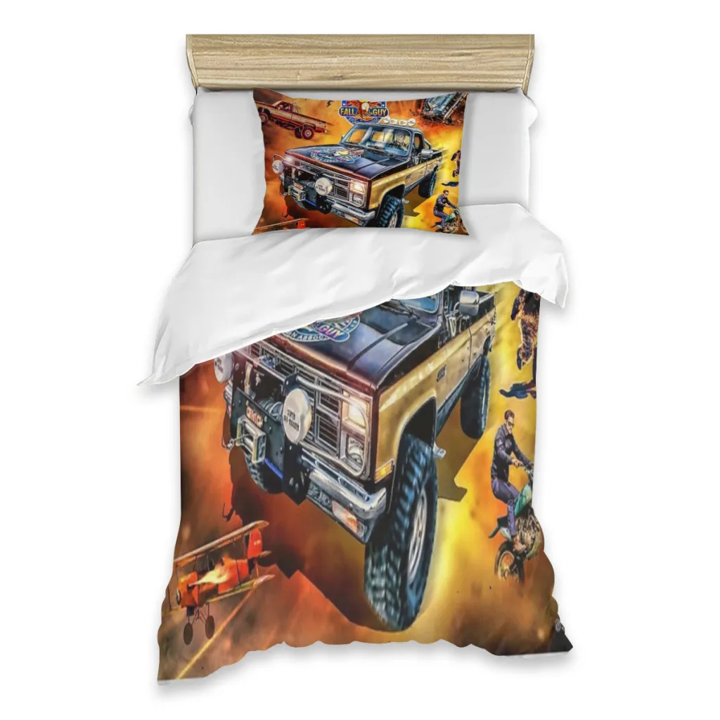 

The Fall Guy Bed Sheets Set Comforter Quilt Cover Duvets Single Bedding