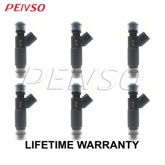 

PEIVSO 6pcs 2F1E-A2A 195500-4260 Fuel Injector For FORD&MERCURY TAURUS / SABLE 2002~2003 3.0L V6 DOHC 1955004260