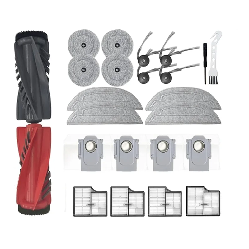 เปลี่ยนสําหรับ Roborock Saros 10/G30 Sweeper อุปกรณ์เสริมลูกกลิ้งแปรงด้านข้าง HEPA FILTER Mop Pad ฝุ่น Bag-A77G