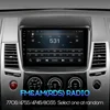 アンドロイド 14 8 グラム + 128 グラム Autoradio 三菱パジェロスポーツ L200 2006 - 2016 カーラジオ GPS ナビモニターステレオビデオ DVD カセット 6
