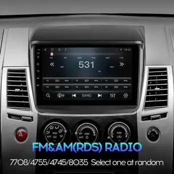 適用於三菱帕杰羅運動版 L200 2006-2016 的安卓 14 8G+128G 車用收音機,帶 GPS 導航、顯示器、立體聲、視頻 DVD 和磁帶播放功能 10 最佳銷售 三菱L200車用音響 - №2