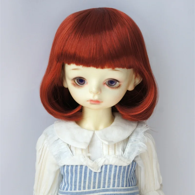 Jusuns 1/3 SD DOD Doll Hair  JD770 8-9inch 21-23cm Short C-Curly Bobo Synthetic Mohair BJD Doll Wigs