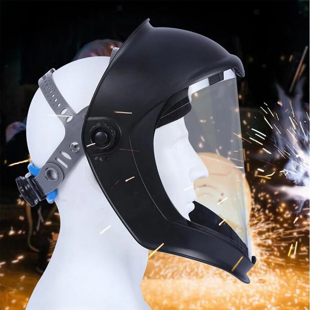 Visiera di sicurezza di alta qualità per molatura di visore in policarbonato per saldatura di casco trasparente