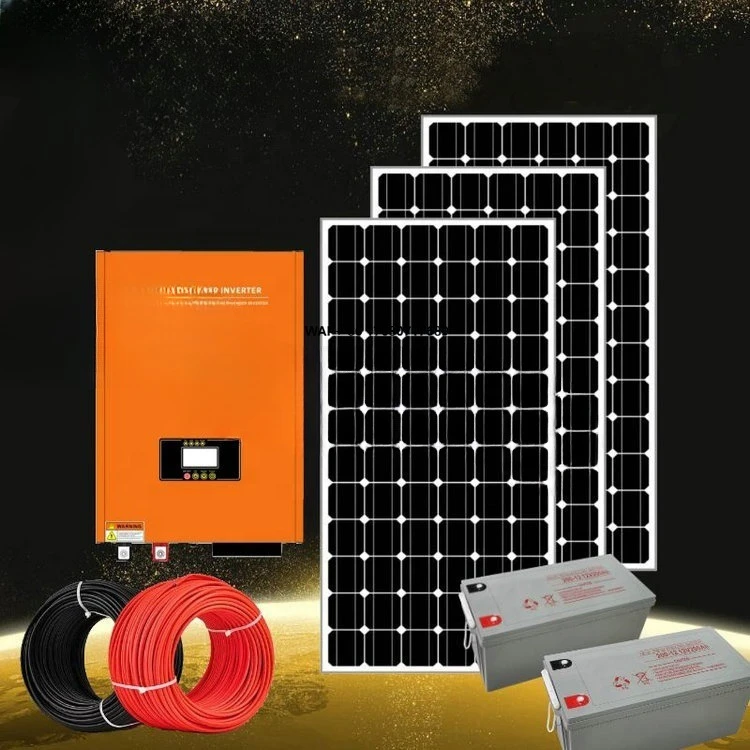 

500W 12V Solar Energy System +Monocrystalline Panel + Hybrid Inverter+ Battery