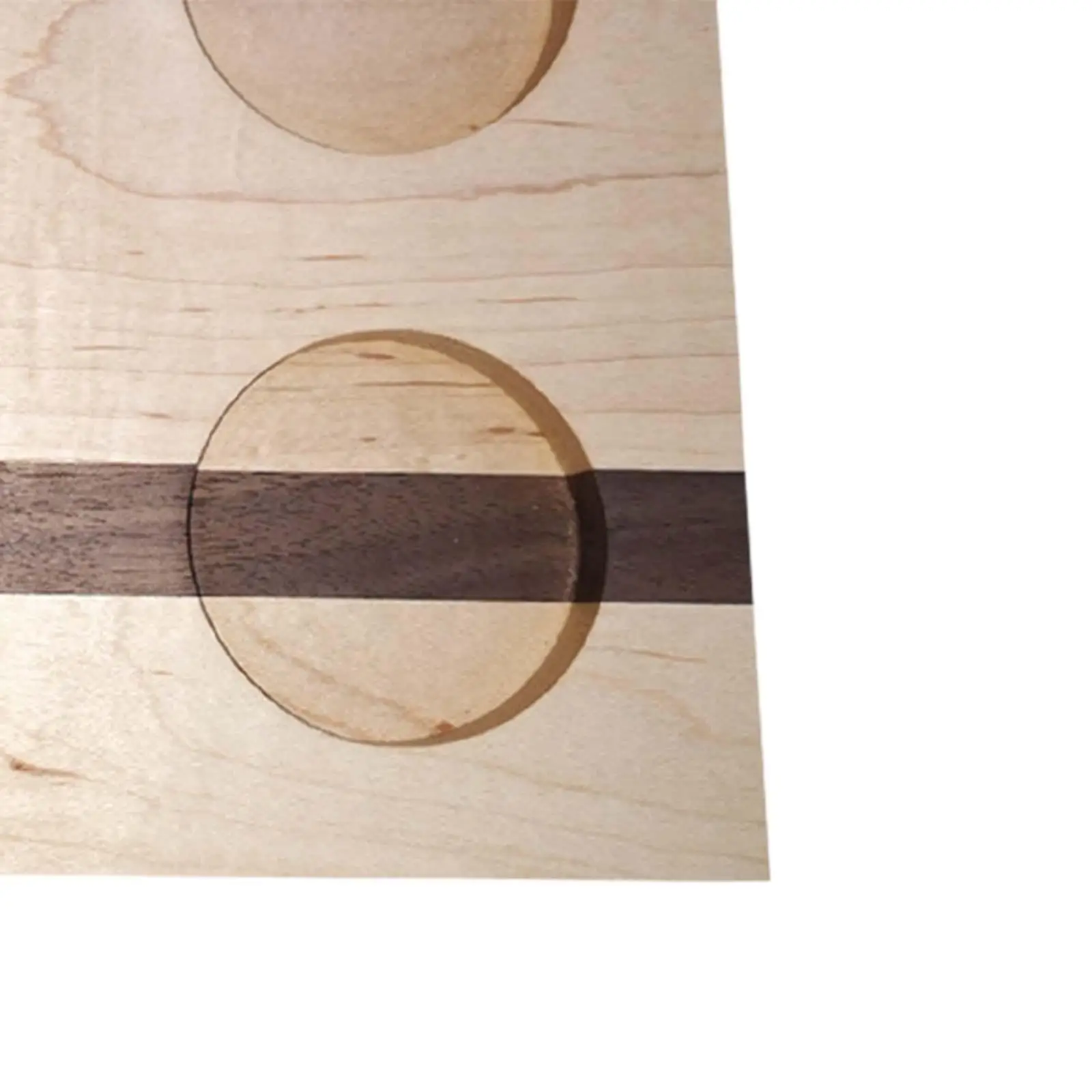 Base de manipulación de café expreso de madera, estación de manipulación, almohadilla antideslizante para pies, parte inferior estable