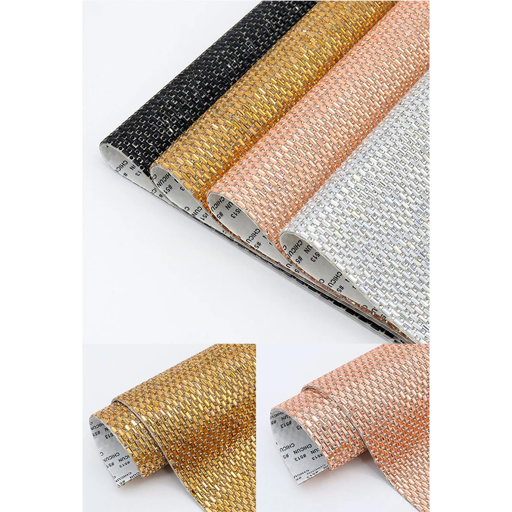 Arts Crafts Rhinestone Sticker Shiny Diy Decoration Sticker Crystal Rhinestones Sticker Sparkling For Laptop Decoration Cup