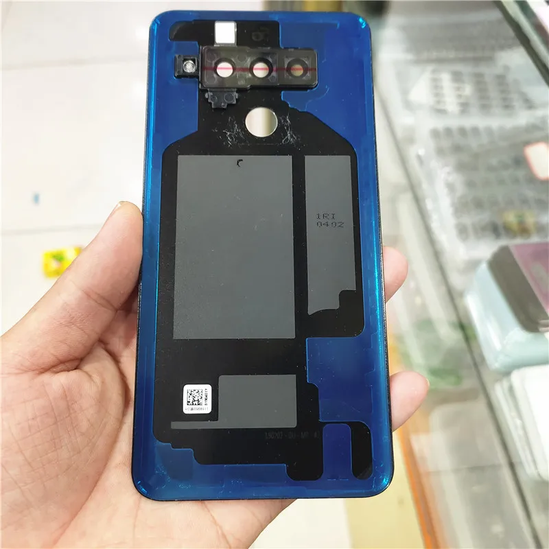 New LM-V500N Battery Door For LG v50 ThinQ 5G Back Glass Housing Cover Repair Parts V50 Dual Screen With Camera Lens