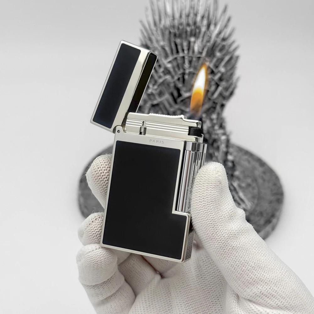 

Классические газовые зажигалки D, брендовая Парижская зажигалка для курильщика, прикуриватель с мягким пламенем, гаджеты для курения, ограниченная серия, мужской подарок