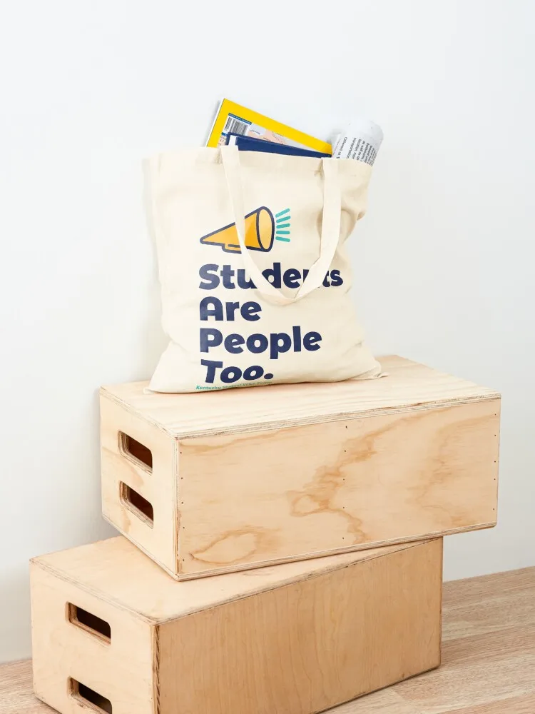 นักเรียนก็เป็นคนเหมือนกัน กระเป๋าโท้ท กระเป๋าถือผู้หญิง กระเป๋าช้อปปิ้งแบบใช้ซ้ำได้ กระเป๋าโท้ท กระเป๋าผ้า กระเป๋าผู้หญิง