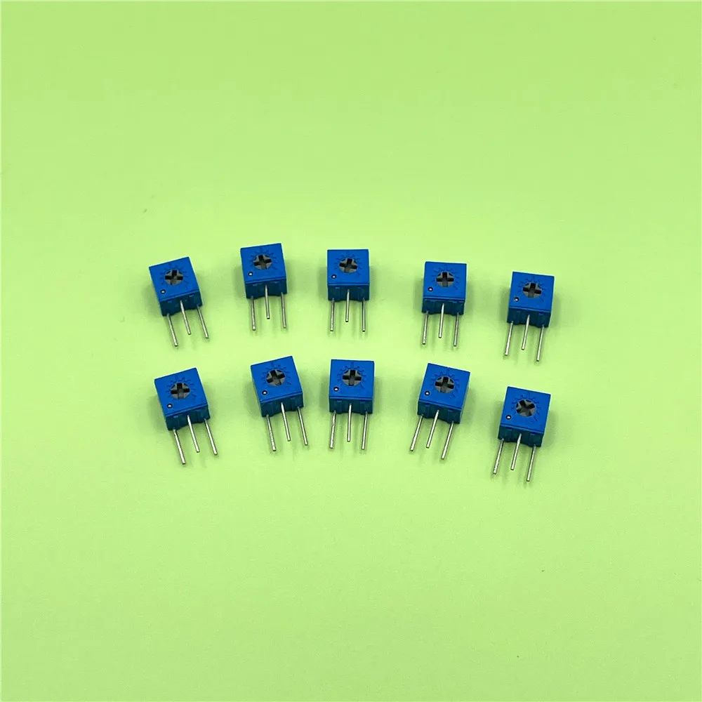 

20pcs 3362X 3362 Single Turn Cermet Trimmer Potentiometer Variable Resistor 101 102 103 104 105 201 202 203 204 501 502 503 504