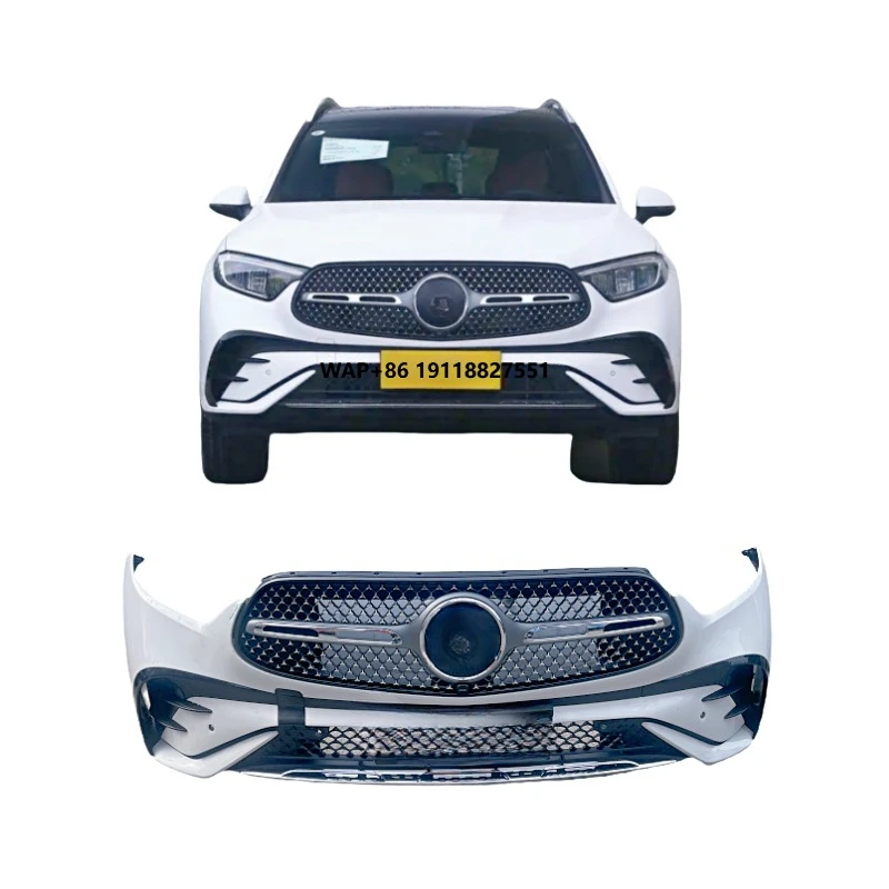 

For for GLC 254 Premium Front Bumper Assembly Plastic+ABS 2021-2023