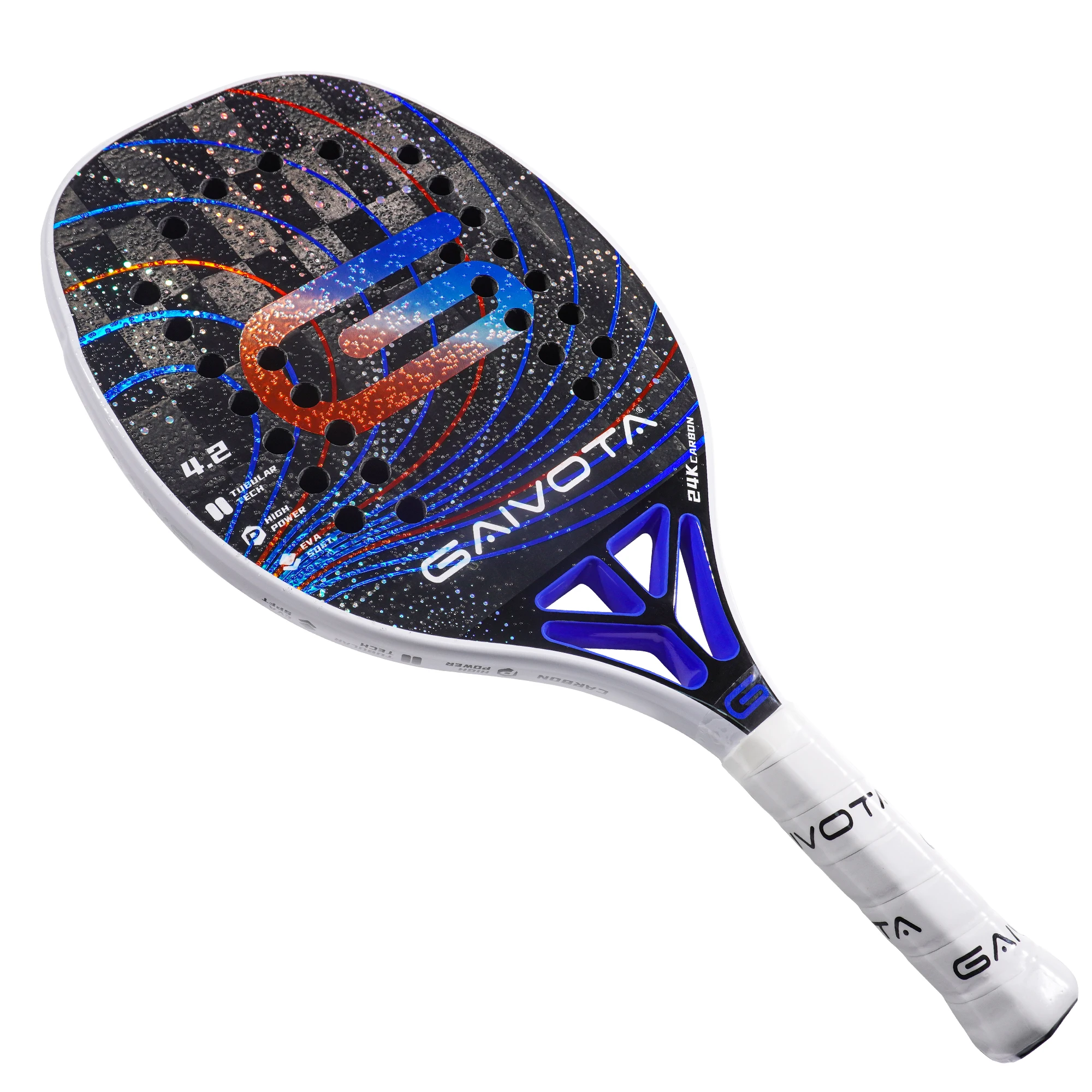 GAIVOTA4.2 2024 racchetta da Beach tennis carbon 24K Gradient + bag