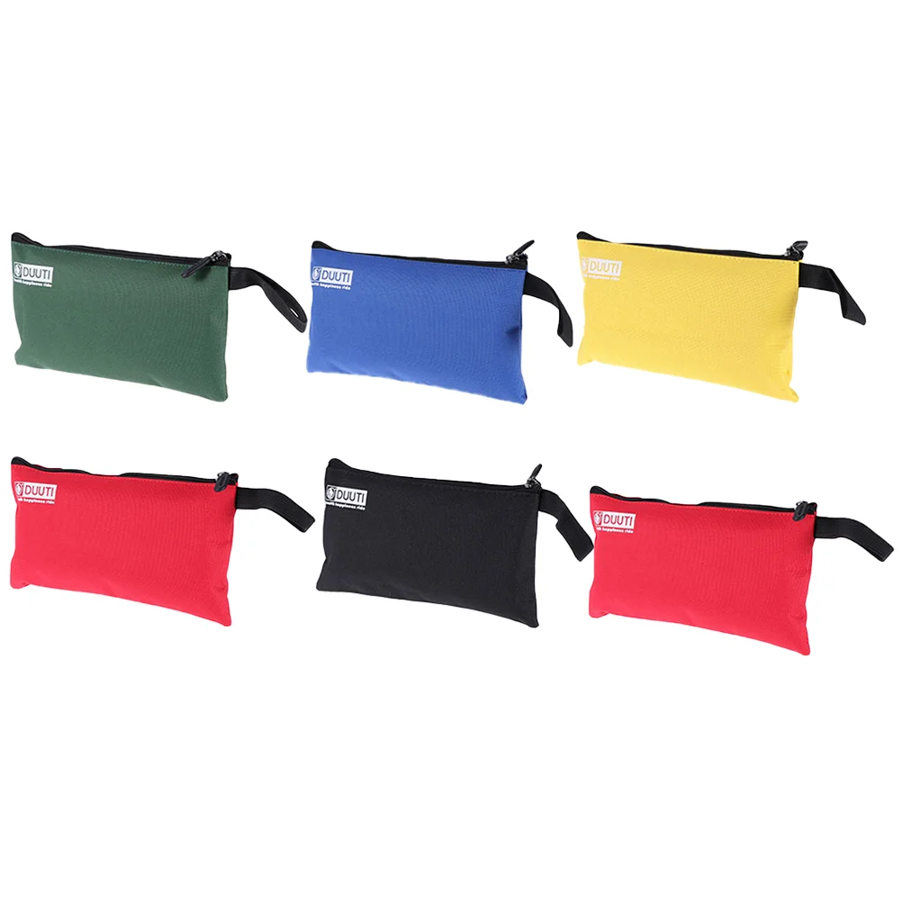 Sacos De Ferramenta Portátil Com Fecho De Zíper, Ferramentas Organizador, Bolsa De Armazenamento, 6Pcs