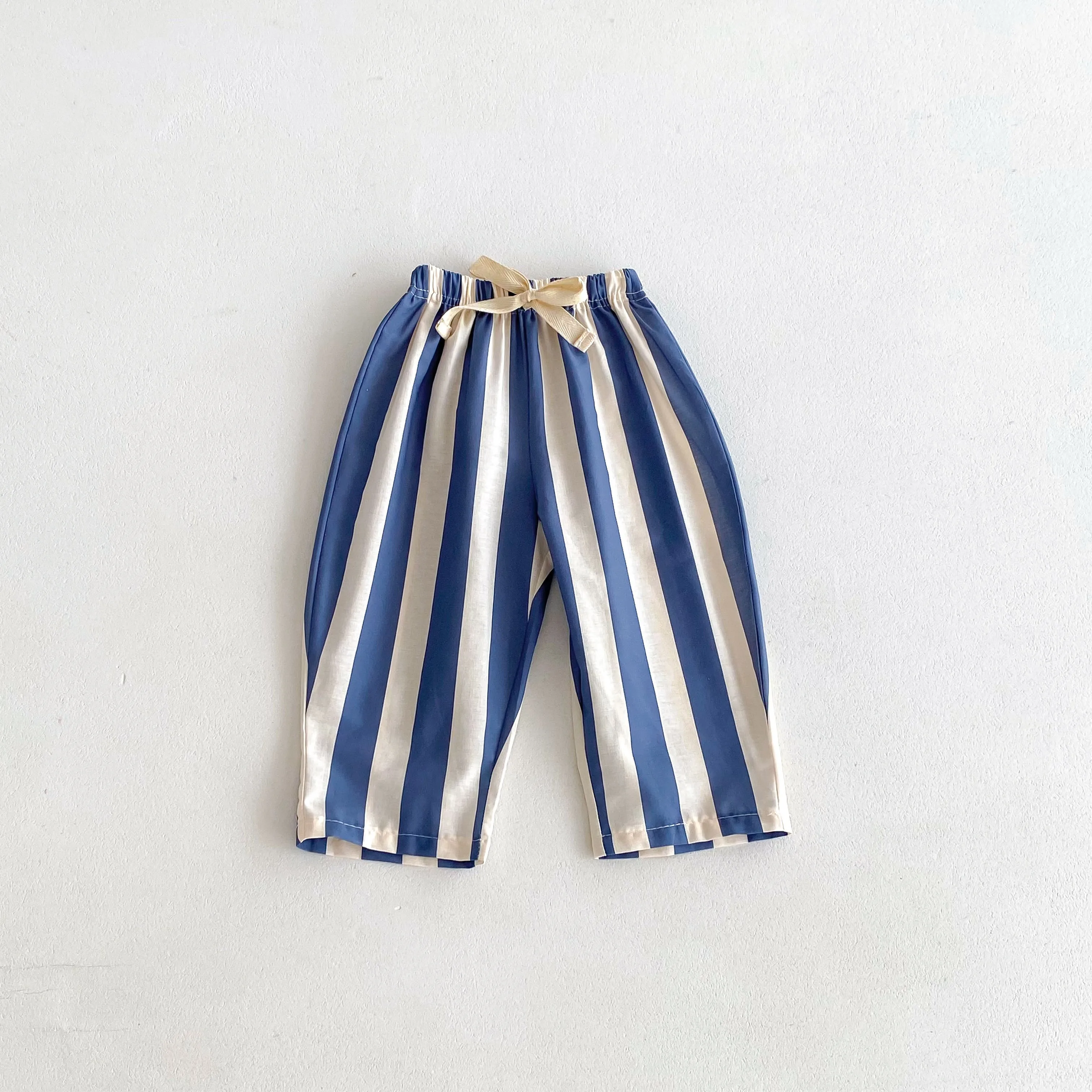 1 2 3 4 5year Old Kids Clothes Striped Harem Pants Fashion Casual Loose Children\'s Wear Trousers Boys Girls Thin Wide Leg Pant