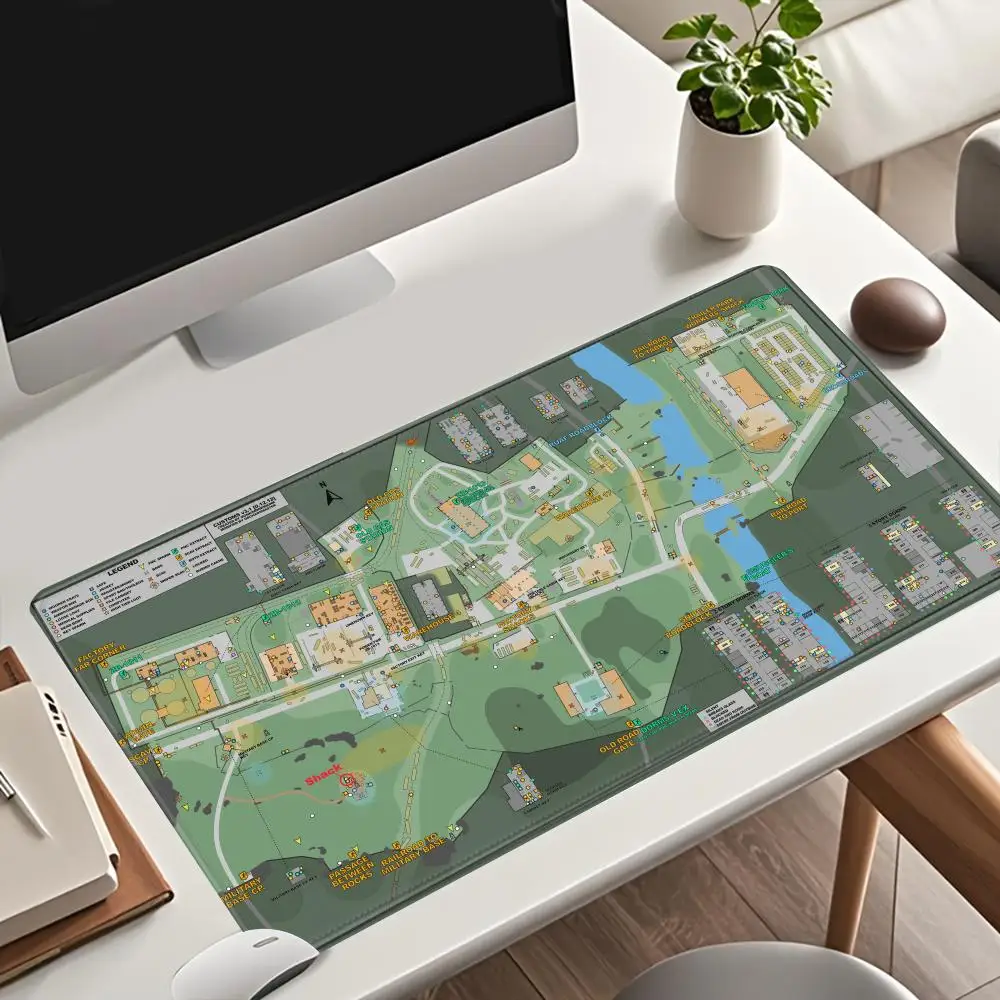 

Escape from Tarkov Gaming Large Mouse Pad, Desk Mat, Desktop Accessories, Gamer Map, HD Print Smooth, 900X400