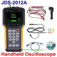 JINHAN JDS2012A Handheld Digital Oscilloscope 200MS/s Electronics Multimeter Professional Oscilloscope Support Waveform Storage