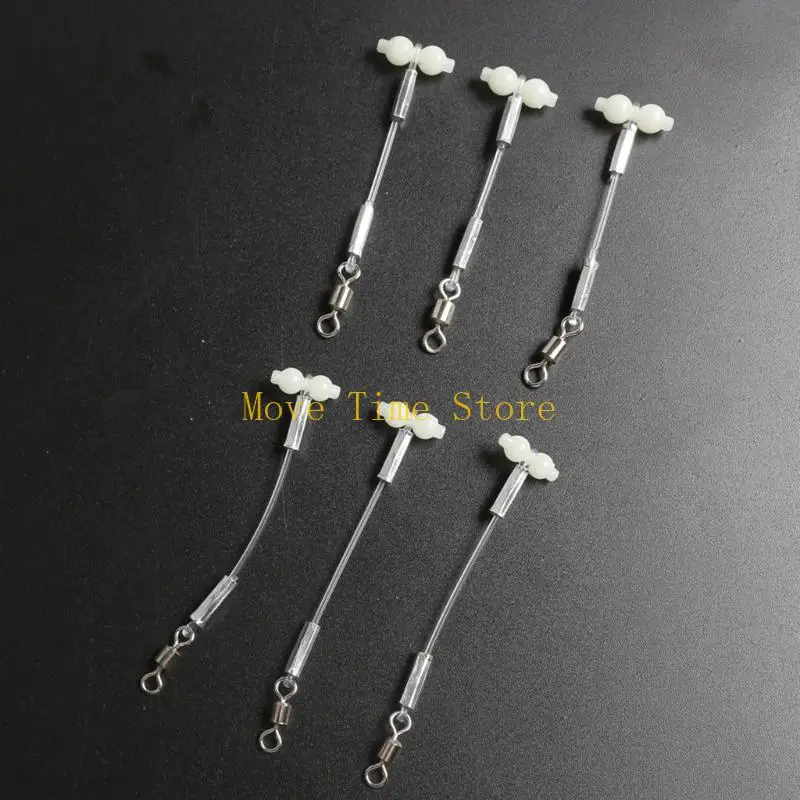 92me 10pcs swivels swivels الموصل توهج توازن الدعامة قوس الصيد معالجة الدعامة المحمولة قوس الصيد