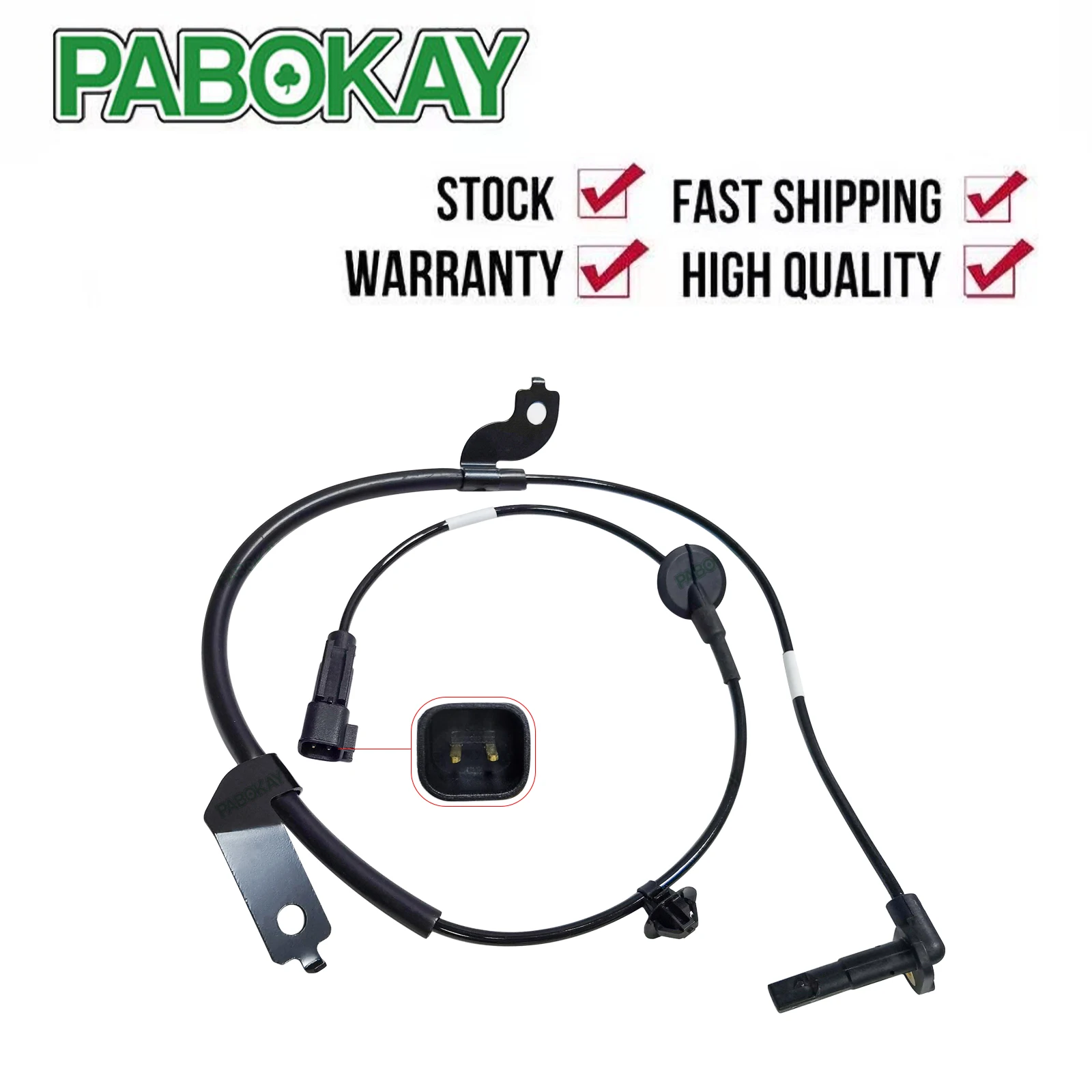 

For MITSUBISHI PAJERO LANCER OUTLANDER ASX Front Left ABS Wheel Speed Sensor 4670A031 4670A645 4670A823 2ABS0709 5S11130 ALS1785