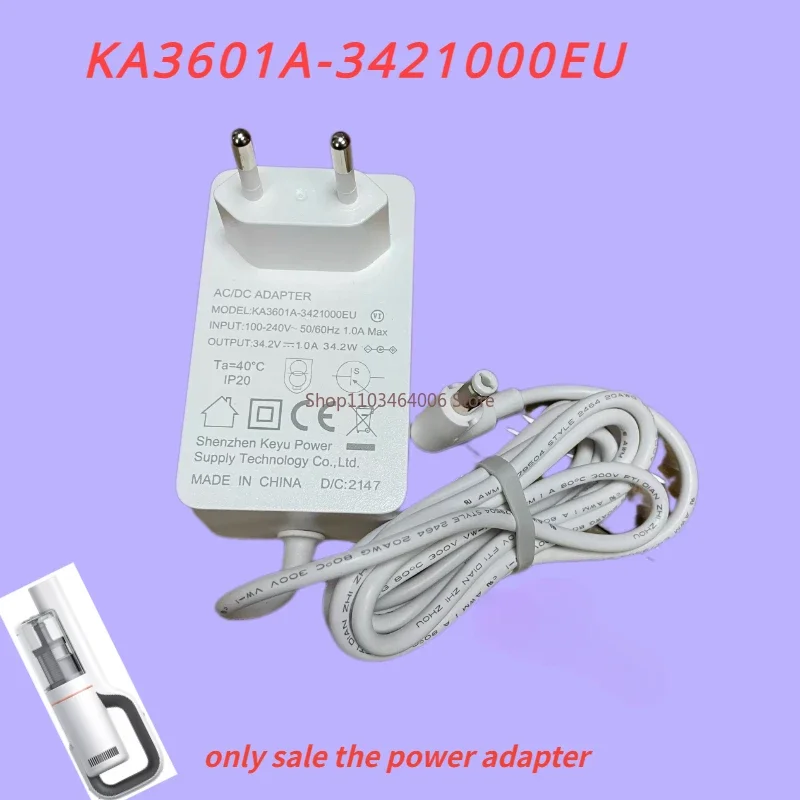 Блок питания для пылесоса ROIDMI XCQ01RM F8 F8E, 34,2 в, 1 А