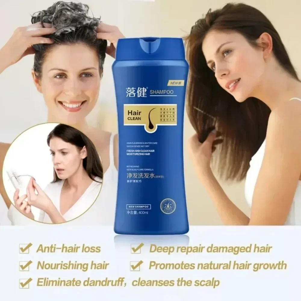 Shampoo para crescimento capilar, shampoo anti-perda de cabelo, produtos de cuidados, tratamento de recrescimento, condicionador, espessante, homens, mulheres, 400ml, kualiлки для в®