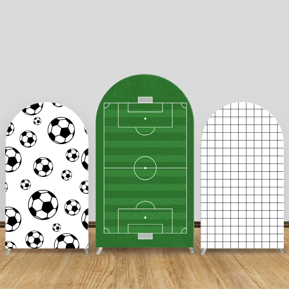 

Arch Backdrop Cover Boys Soccer Stadium Football Party Decorations Soccer Parties Kids Birthday Baby Shower Photo Background