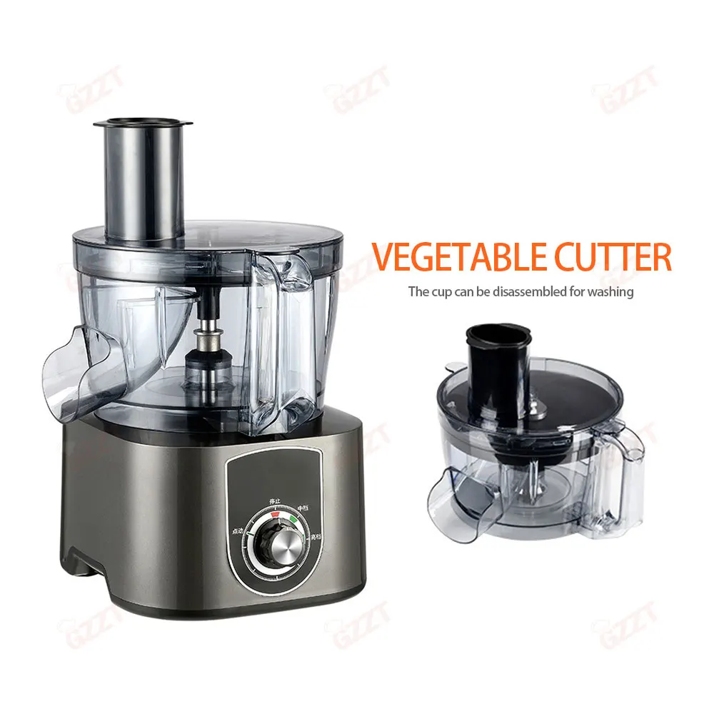 GZZT VE5 Vegetable Cutter with Speed Adjustable Multi-functional Fruit and Vegetable Dicing Machine Cutter Slicer Dicer