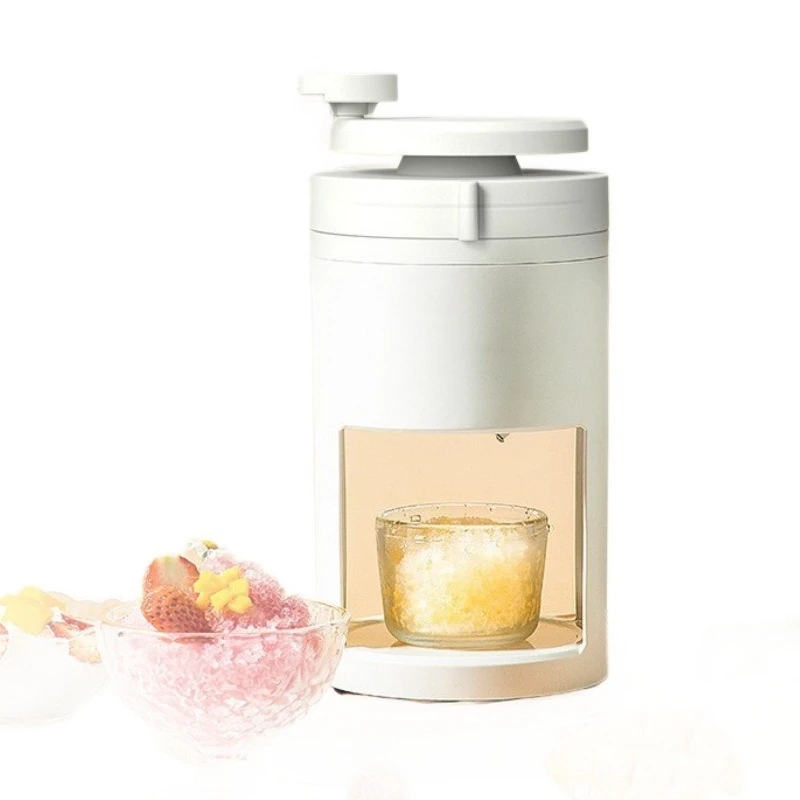 Ice Shaver Household Small Commercial Stall Smooth Manual Hail Ice Machine Hand-cranked Ice Crusher