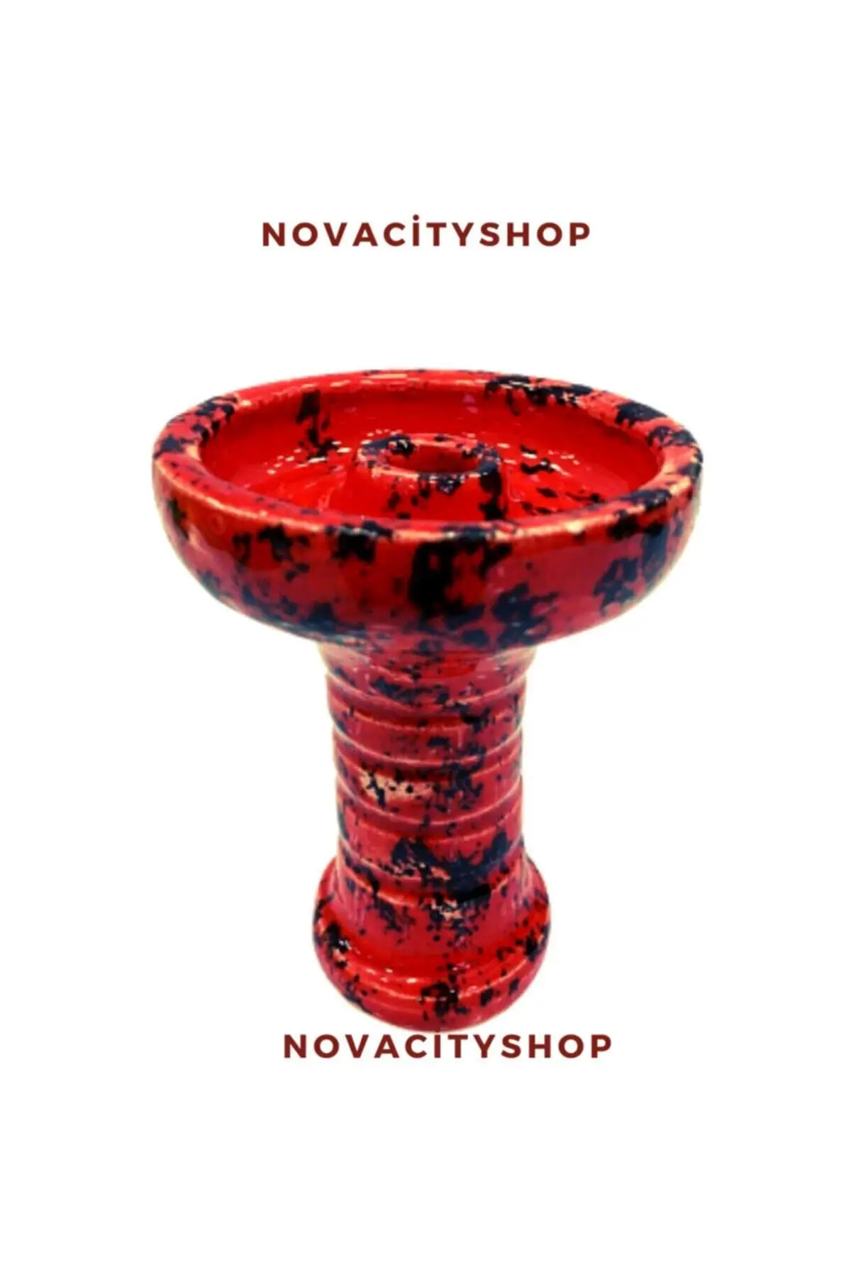 Mangkuk Pipa Keramik Merah Hookah Kualitas Bahan Arang Botol Aroma Mangkuk Kafe Shisha