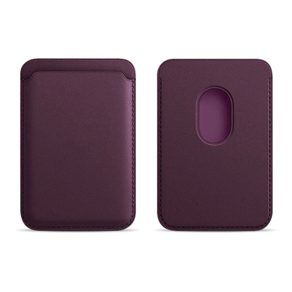 Offizielle Magnetische Feingewebte Kartenhalter-Lederbrieftasche für iPhone 18 17 16 15 14 13 Pro Max Samsung S26 S25 S24 Ultra Plus Hülle