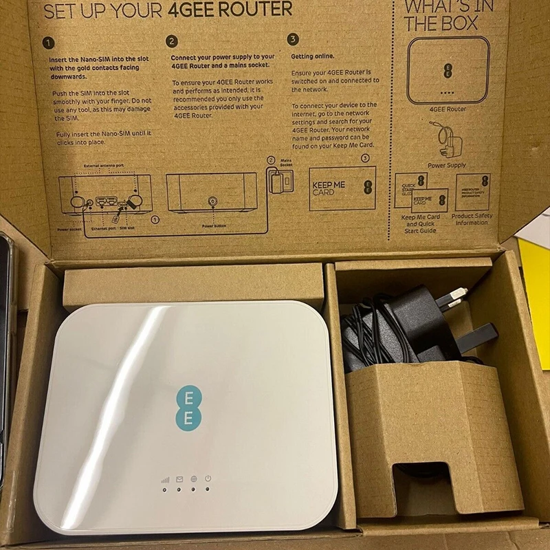 Enrutador WiFi 4G para el hogar, enrutador con banda Dual de 2,4/5GHz, ranura para tarjeta Sim, punto de acceso inalámbrico CPE, 4G, LTE, Cat7,