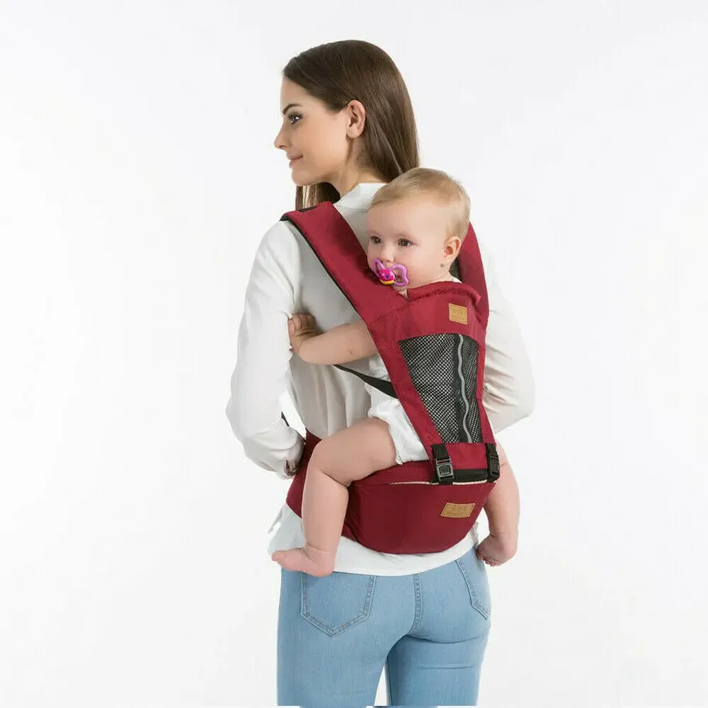 Newborn Baby Carrier Kangaroo Toddler Sling Wrap Portable Infant Hipseat Soft Breathable Adjustable Hip Seat 0-36 Months