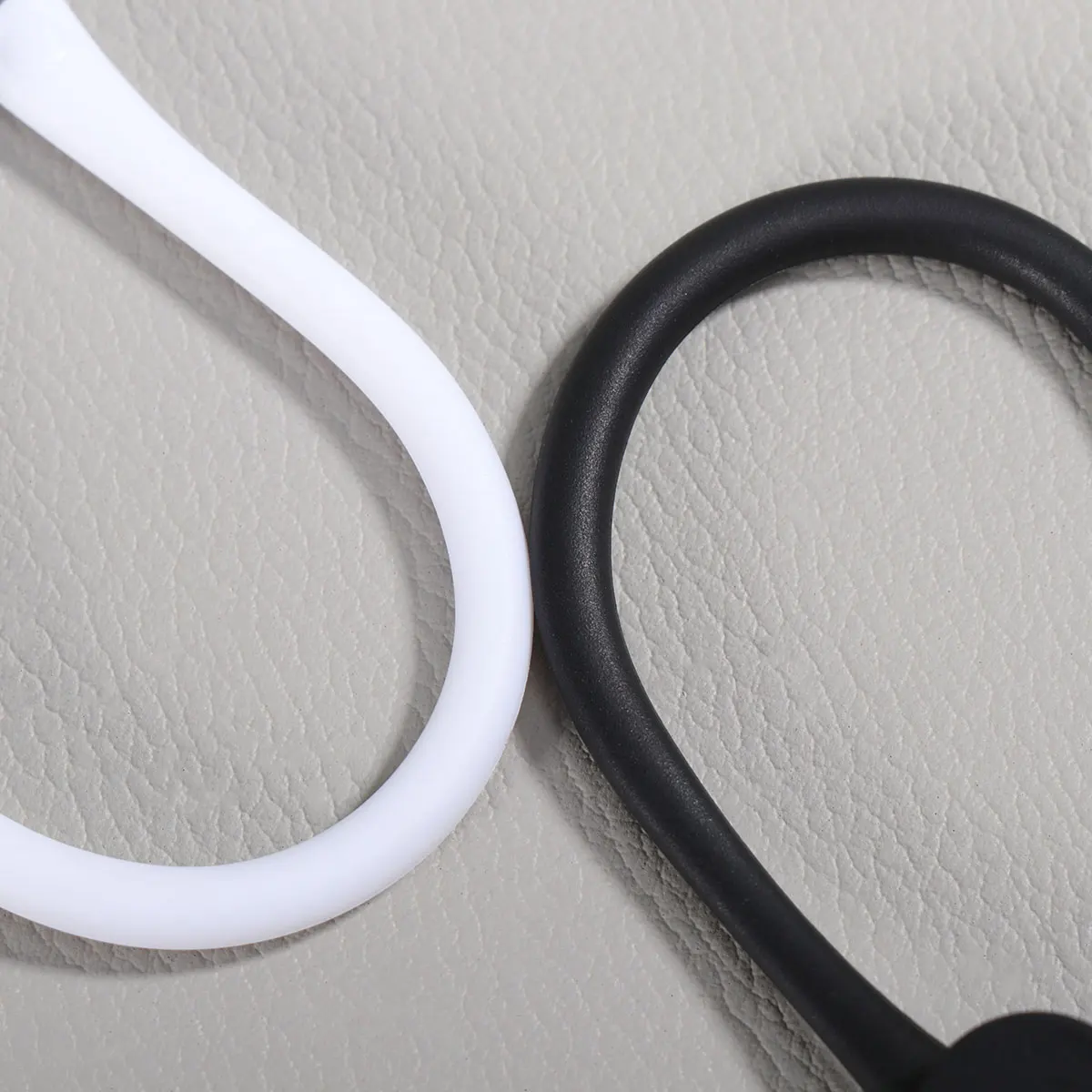 

2 Pairs Silicone Earbuds Covers Hooks for Earphone Holder Earphones Holders Cell