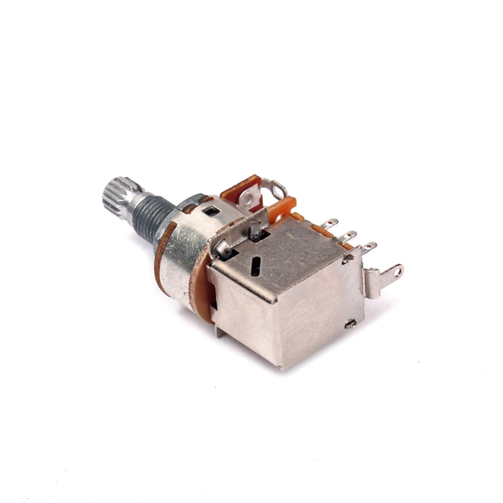 

Guitar Amp Potentiometer A500K Ohm Coarse Knurled Shaft Audio-potentiometers Volume Tone Fits Knobs Guitar Parts Accessories