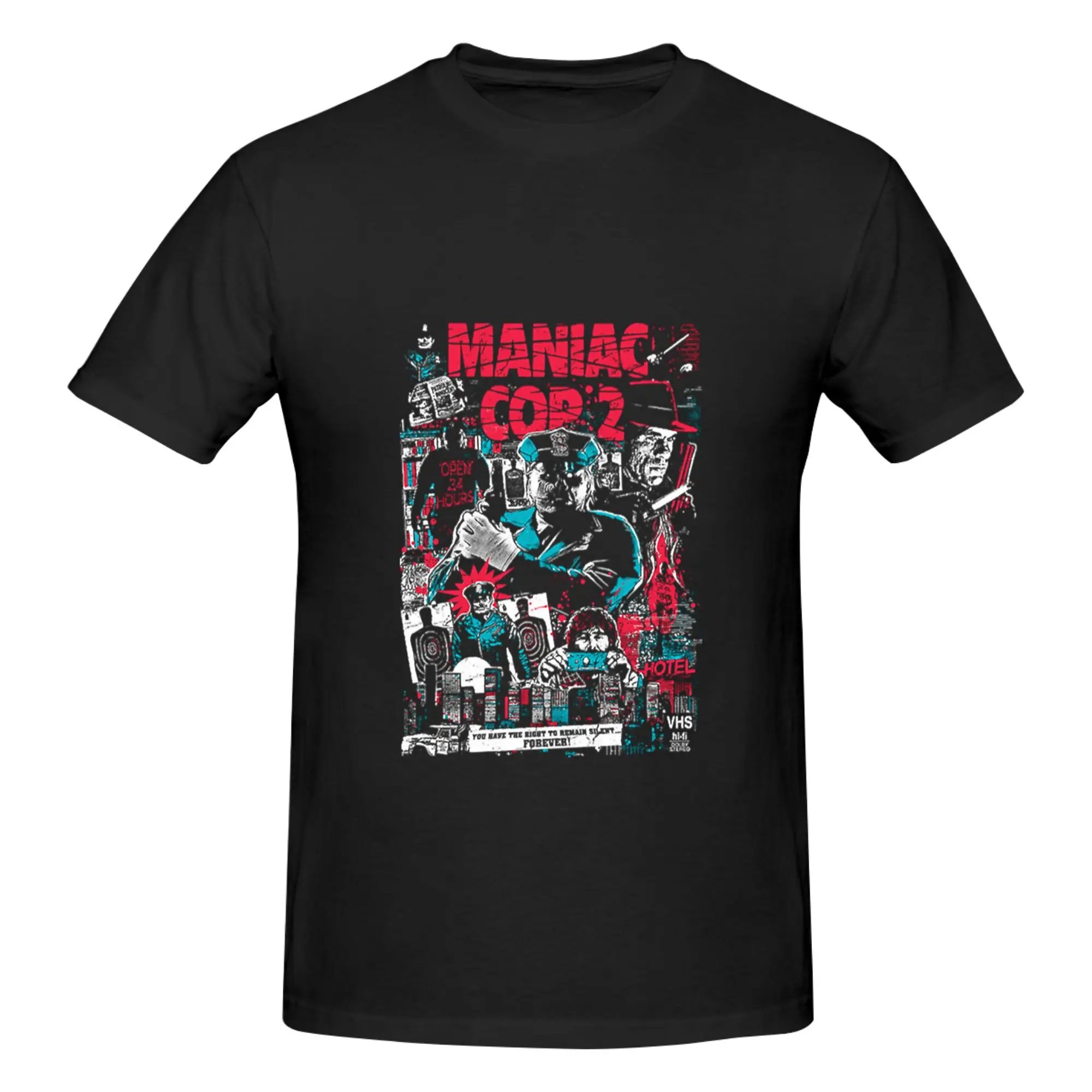 Funny Classic Fans Trend Cool Gift Maniac Cop My Favorite People Essential Men's Printed T-Shirt Unisex T shirtKawaii