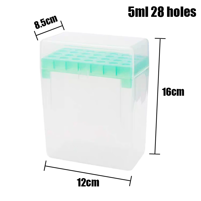 10ml15holes/5ml 28holes Biological Laboratory Pipette Tip Cartridge Filter Barrier Tips Universal Fit Filter Tips