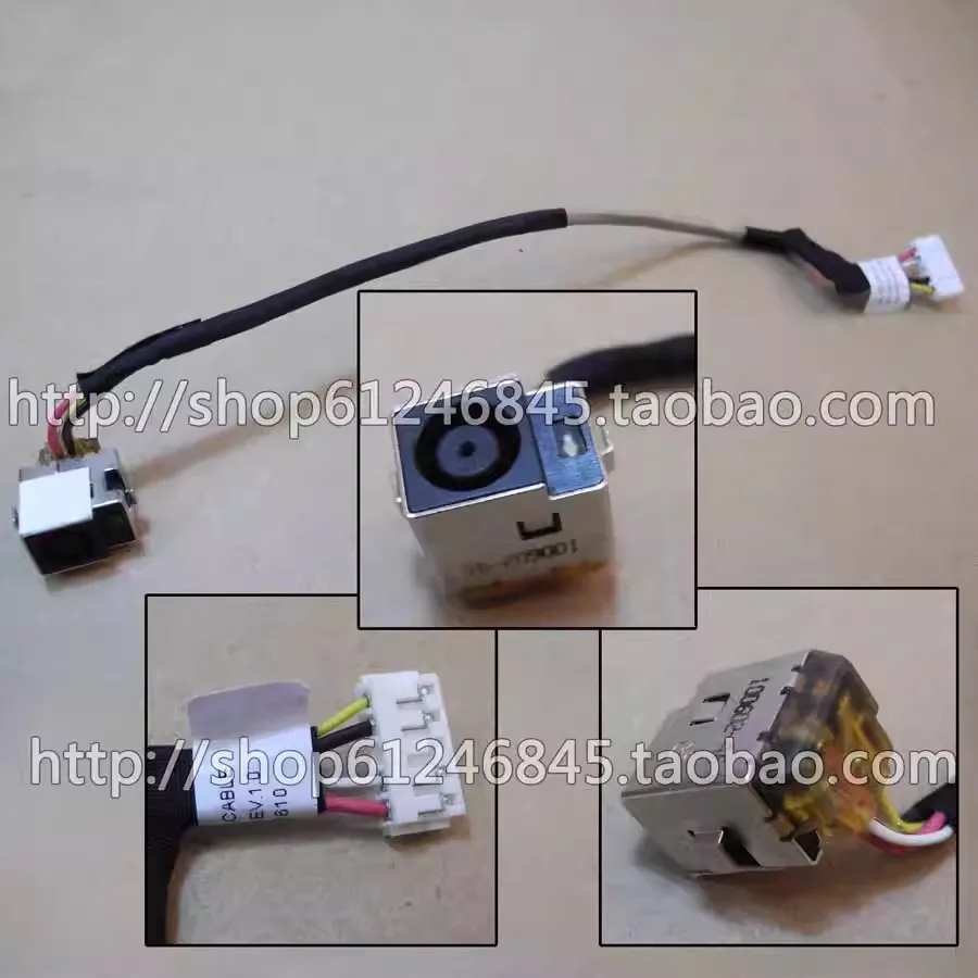DC Power Jack Cable for HP CQ40 CQ45 CQ41 DV4 DV4T DV4Z DV4-1000 DV4-2000 Power Adapter Socket Plug Cable