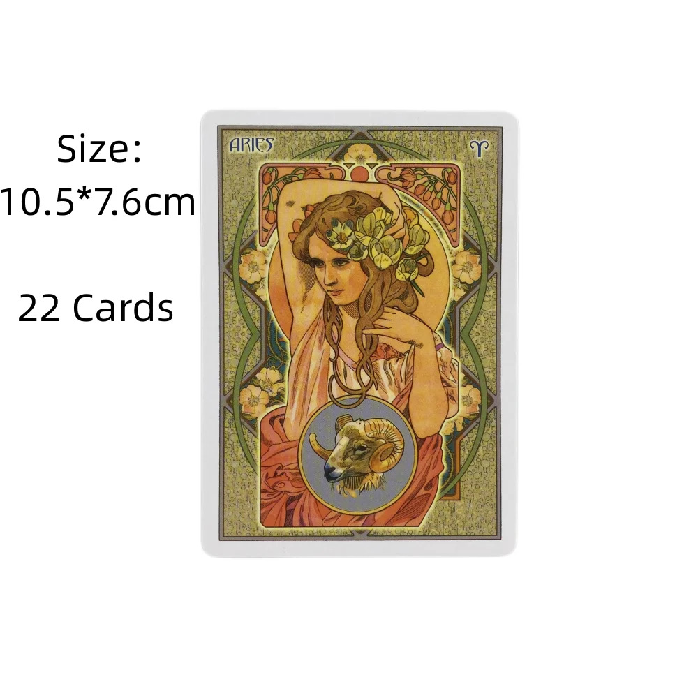 Astrological Oracle Lenormand Cards A 22 English Fate Divination Deck Borad Games