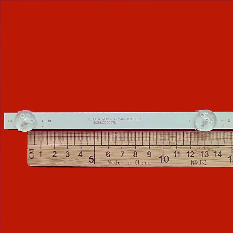 Imagem -04 - Nova Faixa de Luz de Fundo de tv Led Vk32fb Luz de Tira Hfsx32d05-zc62ag15 Hfsx32d05-zc62ag-15d 5s1p