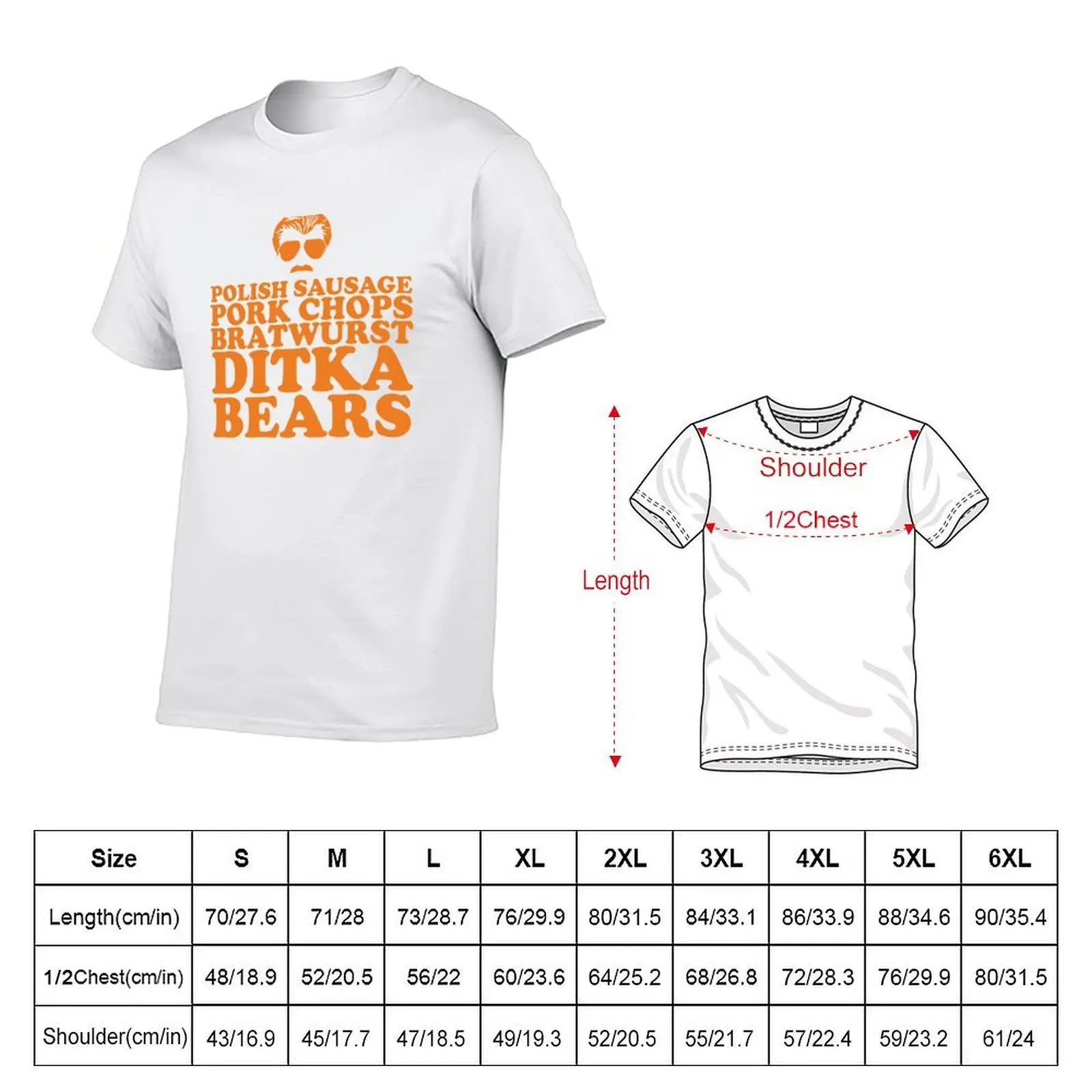 Sausage. Ditka. T-Shirt Lightweight Gym Training T-Shirt