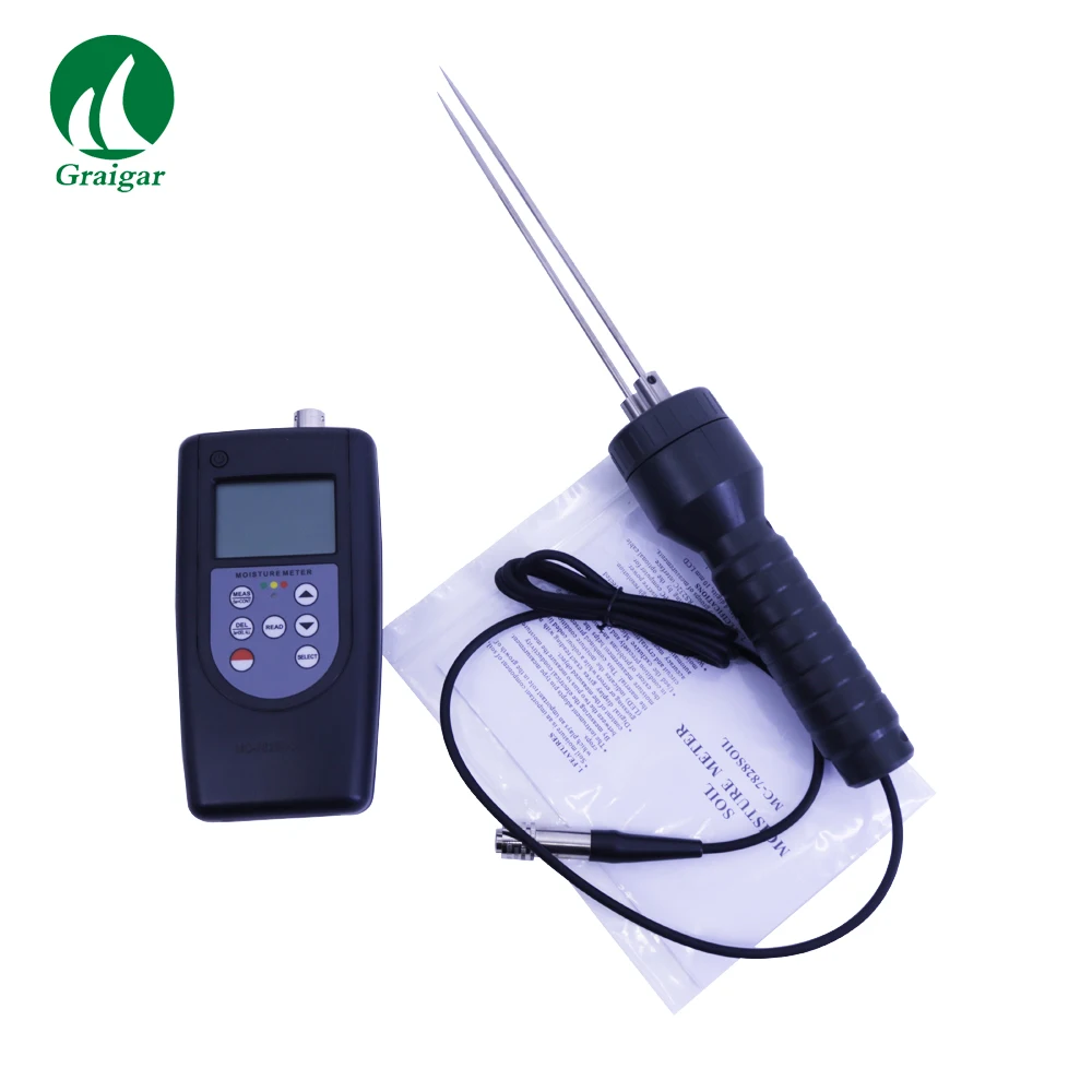 

MC-7828SOIL Soil Moisture Meter Pin Type Soil Water Content Analyzer